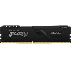 Оперативная память DDR4 8Gb Kingston Fury Beast Black KF436C17BB/8 3600МГц
