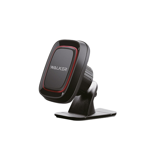 Автомобильный держатель WALKER CX-008 черный, магнитный на панель