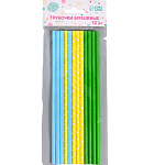 Трубочки бумажные 12 шт «Лето» 9909143