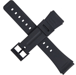 Силиконовый ремешок для часов 22 мм, l-22 см, черный   10785091