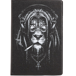 Обложка для паспорта, цвет тёмно-серый 5488032