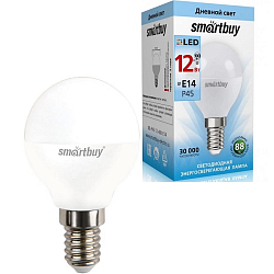 Лампа светодиодная SMARTBUY P45 12W/4000K/E14 (нейтральный свет)