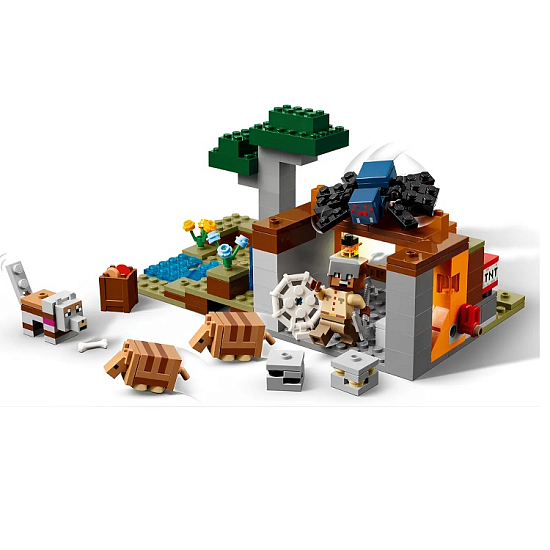 Конструктор LEGO Minecraft 21269 Экспедиция на рудник "Броненосец