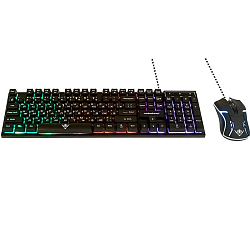 Клавиатура+мышь NAKATOMI KMG-2305U Black