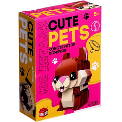 Конструктор Cute pets, Хомячок, 102 детали 9278947