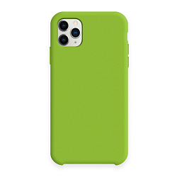 Силиконовый чехол SILICONE CASE для Iphone 11 Pro Max  №31 травяной