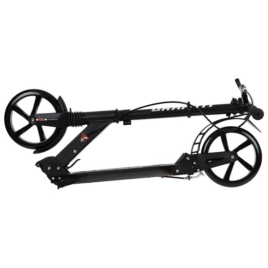 Самокат SCOOTER, амортизатор, ABEC 7, цвет чёрный