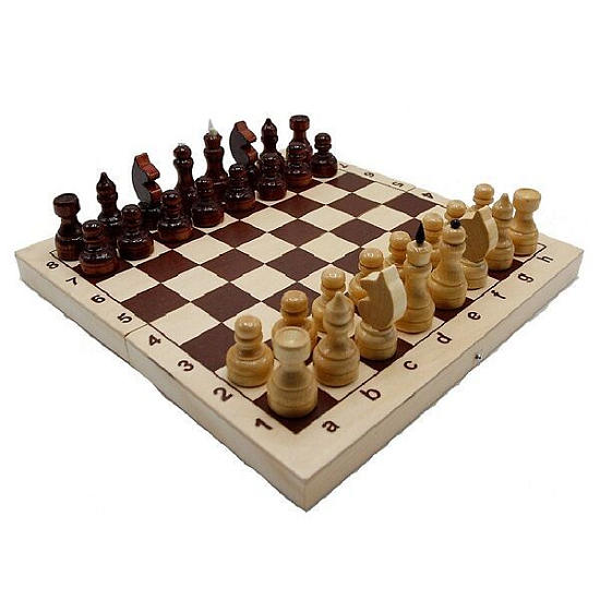 Шахматы Фабрика Игр обиходные в доске (290х290х20)