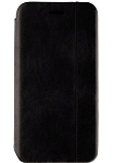 Чехол футляр-книга XIVI для iPhone XR, Premium, вертикальный шов, на магните, экокожа, чёрный