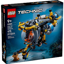Конструктор LEGO Technic 42201 Глубоководная исследовательская подводная лодка