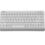 Клавиатура A4TECH Fstyler FBK11, белый/серый
