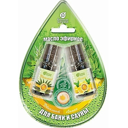 Набор эфирных масел "эвкалипт и лимон" в блистере в форме капля/ 20 32371