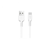 Кабель USB <--> microUSB  1.0м FAISON HX20 белый