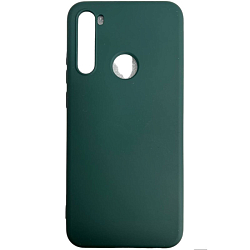 Задняя накладка ZIBELINO Soft Case для Xiaomi Redmi Note 8T (темно-зеленый)