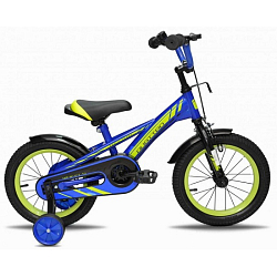 Велосипед  TECH TEAM Quattro 18" синий (сталь)