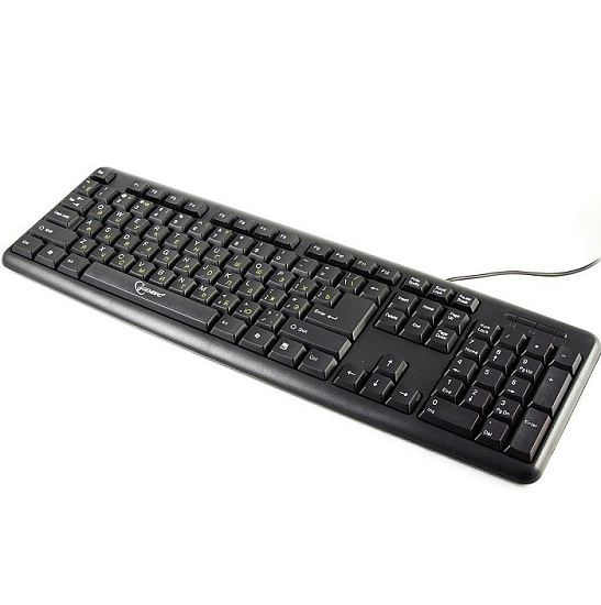 Клавиатура GEMBIRD KB-8320U-BL черная USB
