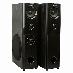 Колонка портативная ELTRONIC 08" (20-82 HOME SOUND) комплект 2 колонки (черная)