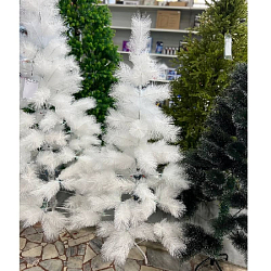 Сосна искусственная пушистая белая 150 см
