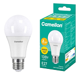 Лампа Camelion Basic power A60 13W/3000K/E27 груша, теплый белый