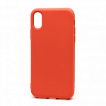 Задняя накладка ZIBELINO Soft Matte для iPhone XR (Orange)