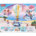 Конструктор Sluban Розовая Мечта «Воздушный шар», 124 детали 6958146