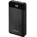 Внешний АКБ DIGMA DG-20000-PL-BK (20000mAh) черный