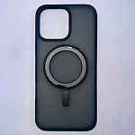 Силиконовый чехол HOCO для iPhone 16 Pro Max, AS1, прозрачный,  чёрный