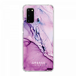 Задняя накладка GRESSO для Samsung S20. Коллекция "Skyfall". Модель "Wisteria".
