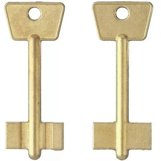 Заготовка ключа Тула-12  66*24,2*11,3 мм, лат., б/п