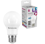 Лампа светодиодная DEFENDER A55 9W/840/E27 груша, нейтральный белый
