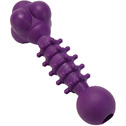 Игрушка жевательная «Спортсмен», TPR, 15.5 см, фиолетовая