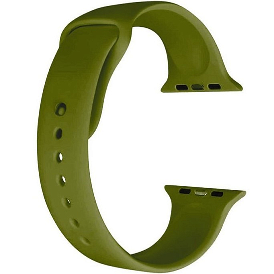 Силиконовый ремешoк NONAME для Apple Watch 42/44mm хаки