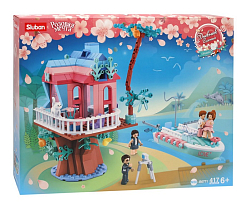 Конструктор SLUBAN Свадьба: Романтическая прогулка (417 дет.)