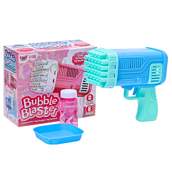 Генератор мыльных пузырей «Веселье», голубого цвета 10182785