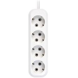 Сетевой удлинитель SMARTBUY SBE-16-4-07-Z, 7 м, 4 розетки, 16А