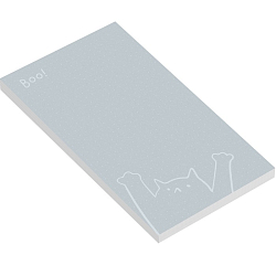 Блок для записей MESHU "Kat", 10*17см, 50л., на склейке MS_65018