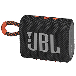Колонка портативная JBL Go 3 Black Orange