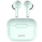 Наушники PERO TWS06 COMFORT Light green