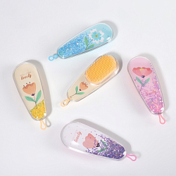 Расчёска массажная «LOOK», 6,1 × 18 см, рисунок МИКС