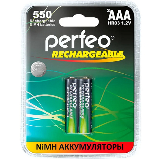 Аккумулятор PERFEO R03 550mAh BL-2