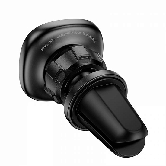 Автомобильный держатель HOCO H72 Black metallic