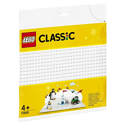 Конструктор LEGO Classic 11010 Пластина базовая Белая