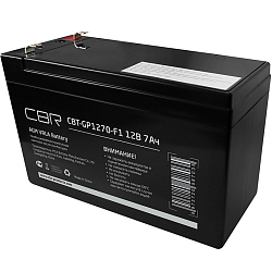 Батарея CBR CBT-GP1270-F1 (12В 7Ач), клеммы F1
