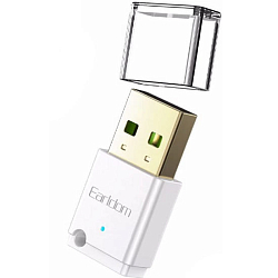 Адаптер Bluetooth EARLDOM ET-BR08, белый