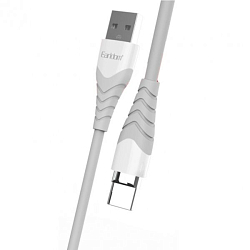 Кабель USB <--> Type-C  1.0м EARLDOM EC-140C, белый, , магнитный коннектор