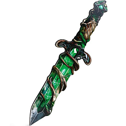 Деревянное оружие, детское сувенирное «Зелёный кристалл», меч, 10.9×40 см 10837573