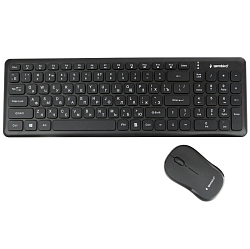 Клавиатура+мышь GEMBIRD KBS-9200, черный