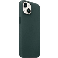 Задняя накладка MATTE CASE MagSafe для iPhone 14 №01 Зеленый