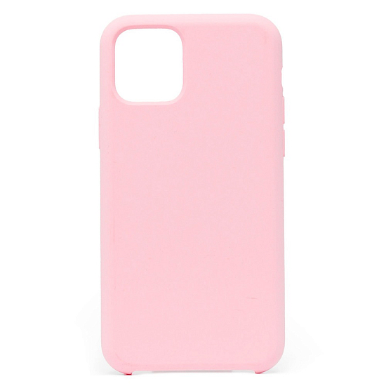 Силиконовый чехол SILICONE CASE для iPhone 11 Pro Max, розовый (не оригинал)