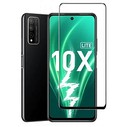 Противоударное стекло 3D NONAME для Honor 10X Lite, SUPER, чёрное